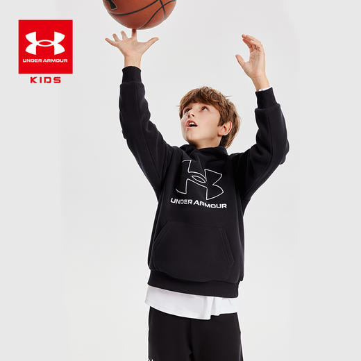 【12月-特惠福利】正品Under Armour安德玛儿童【加厚】连帽卫衣244103156超低折扣 商品图1
