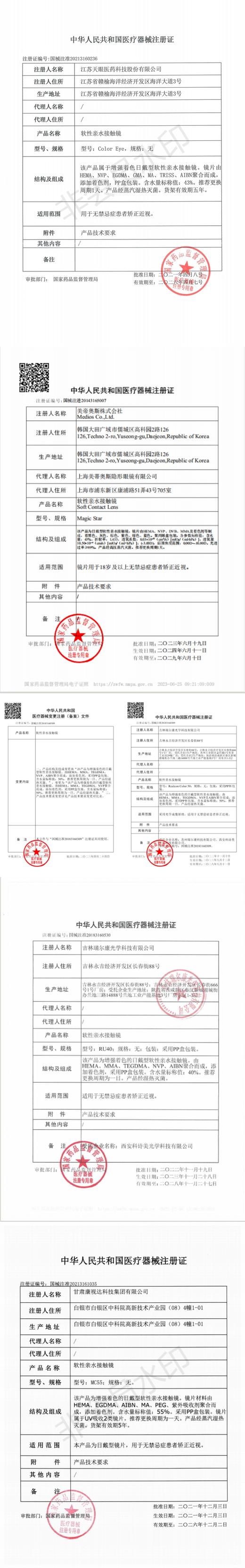 『黑色日抛合集』 黑色日抛-14.2-14.4-14.5mm【日抛0-800度 无525/575】 商品图14
