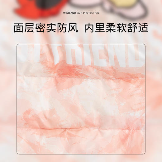 迪士尼【厚实保暖】冬季女童甜美中长款羽绒服婴幼儿防风外出服224DS0711 商品图3