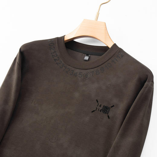 【新款DDP】大依优型大码卫衣长袖休闲加肥加大男士胖子大码内搭上衣打底显瘦 商品图6