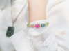 精品彩色碧玺并蒂莲手链 商品缩略图2