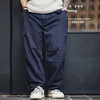 工装优选美式做旧泼墨双膝降落伞裤oversize宽松直筒休闲裤子男秋 商品缩略图4