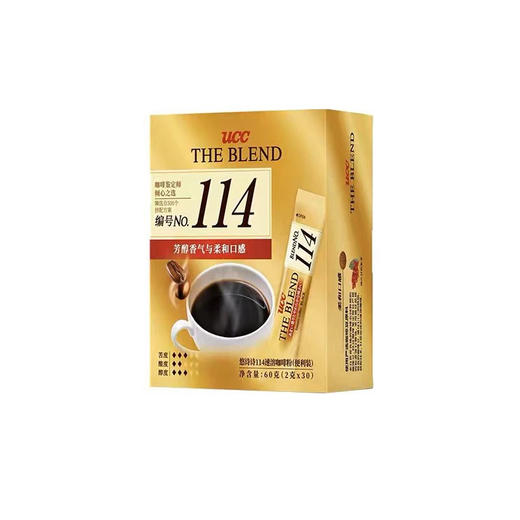 悠诗诗114速溶咖啡粉盒装60g 商品图0