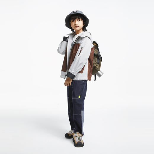 男童加绒三防外套安奈儿童装实体店同款AB435528 商品图5