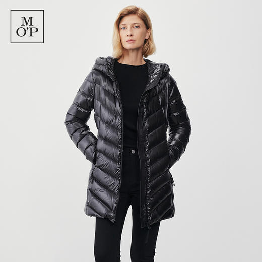 Marc O'Polo/MOP连帽修身一手长羽绒服 商品图0