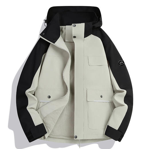 【精选】01E STATION男女同款户外潮流风衣2568 面料舒适 时尚百搭 商品图6