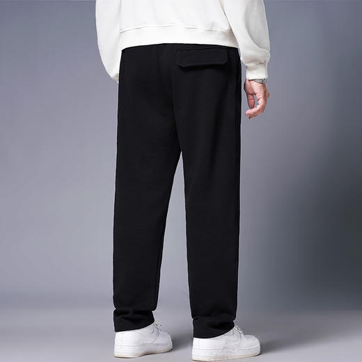 【新款DMH】大依优型大码胖子300斤新款直筒休闲裤加肥加大宽松男士卫裤 商品图4