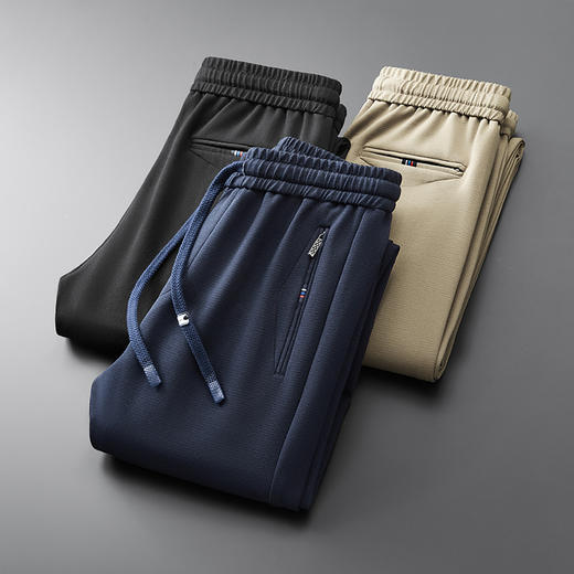 【DWD】大依优型大码松紧腰直口休闲运动裤卫裤休闲裤加肥加大运动长裤胖子裤子 商品图9