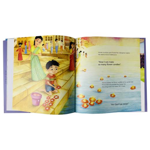 英文原版绘本The Purple Pail 商品图3