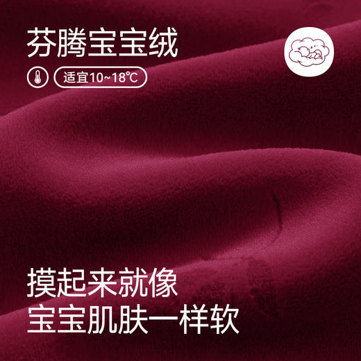 芬腾海岛绒女士睡衣加厚秋冬保暖长袖抗静电套装珊瑚绒加绒家居服 商品图1