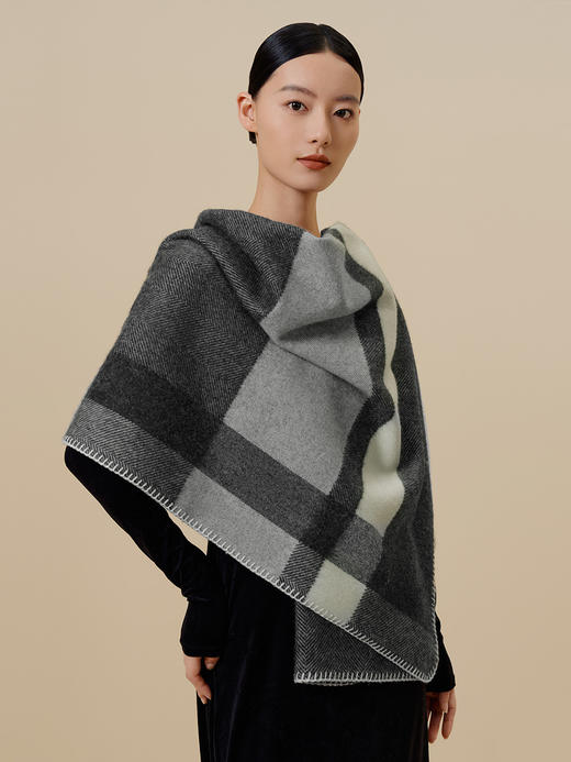 万事利羊毛围巾-冬颂 商品图0