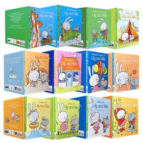 Lily&Milo系列 图书适合2岁+语言开发探索情商培养英文绘本