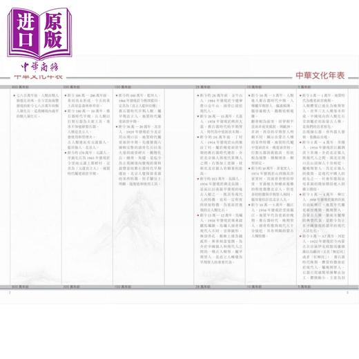 【中商原版】中华文化年表 港台原版 陈虎 香港中华书局 商品图4