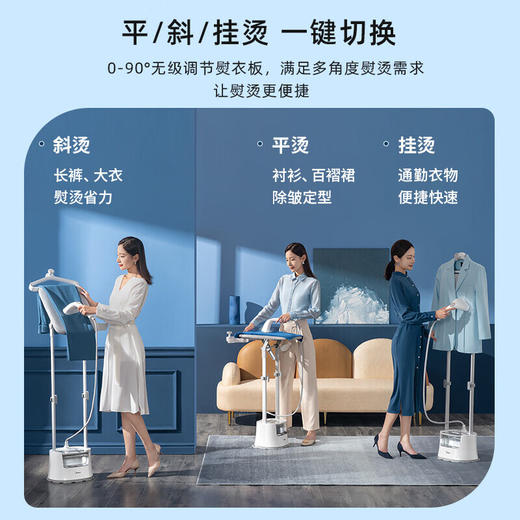 美的 挂烫机家用蒸汽熨烫机 手持熨斗YGD21U1【ZXADZQ5.0】 商品图3