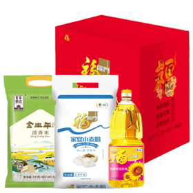 京食红四方粮油套装B2