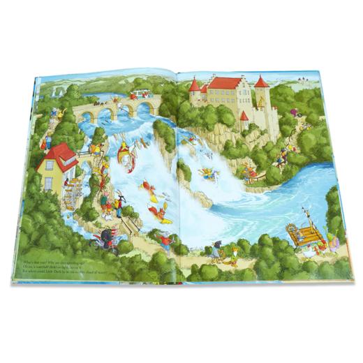 River +beaver 3岁+世界地理游戏儿童英文绘本 商品图1