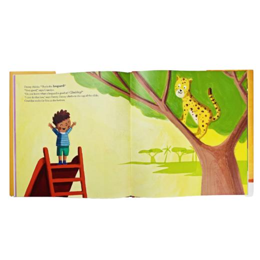 The Big Five适合3岁+探索世界野生动物母爱俏皮原装英文故事绘本 商品图3