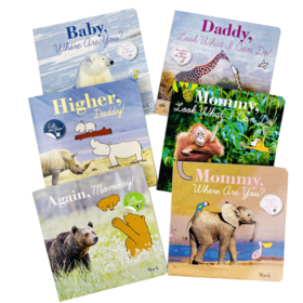 Mack低幼亲子互动隐藏游戏原版英文绘本