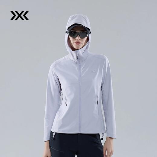 X-BIONIC风岚中量软壳连帽夹克女(S2) 秋冬户外耐磨防泼水软壳衣 24880 商品图3