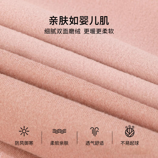 雅黛丽保暖背心女款免穿文胸2024新款秋冬含绵羊毛夹层填充打底衫 商品图3