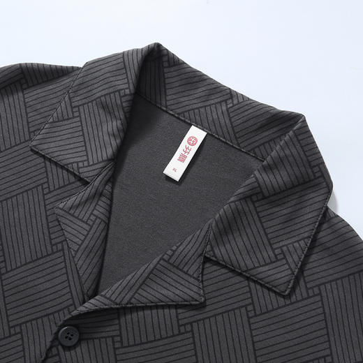 男士春秋款秋季纯棉长袖高级感家居服男款休闲套装可外穿  芬腾 商品图2