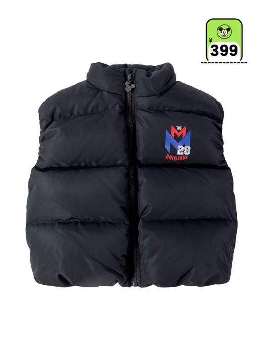 迪士尼冬季新款男童羽绒马甲中大童马甲214DS0287 商品图2