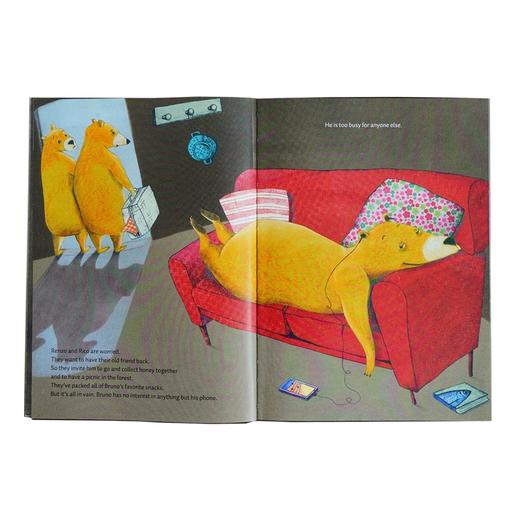 Bruno Has One Hundred Friends平装适合5岁+情商开发生活日常 商品图2