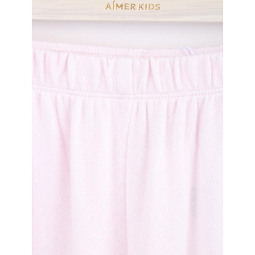 【春上新】8楼爱慕儿童Aimer Kids女孩奶皮甜美日记家居长裤AK142F801，吊牌价529元 商品图4