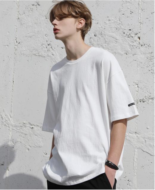 赤兔嗨购7A抗菌T恤宽松休闲微落肩男女同款24年新品微落肩短袖 商品图5