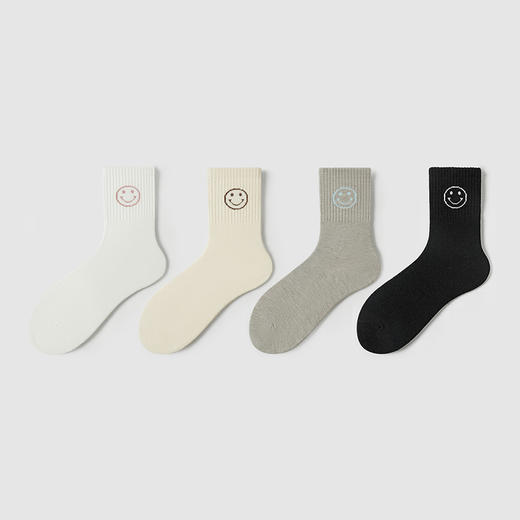 都市丽人中筒袜简约系列暖绒绒袜子女袜子LCTDH2 商品图1