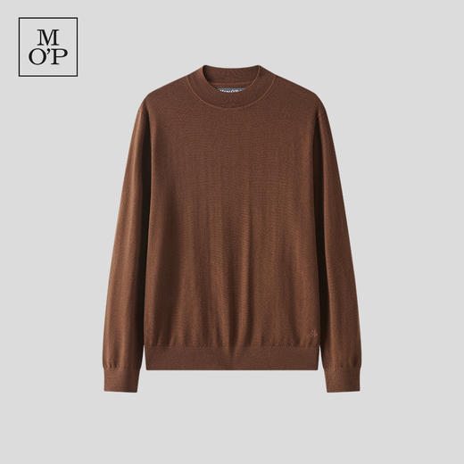 Marc O'Polo/MOP秋季新款半高领可机洗羊毛打底针织衫毛衣男 商品图4