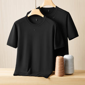 【新款DPF】大依优型毛衣针织短袖背心休闲针织衫毛背心加肥加大上衣男士胖子大码毛衫t恤打底