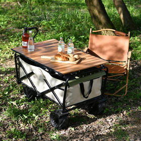  徽羚羊 拖车桌板 7-8寸通用 铁合金 原木纹