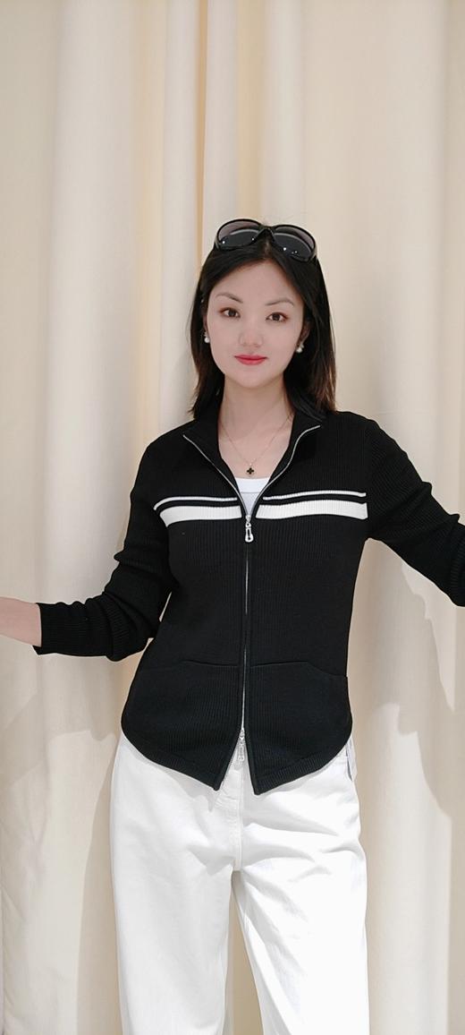 489018秋冬款 金纺羊毛双拉链开衫外套四色可做开衫外套 冬天可搭配羽绒服大衣系 商品图8