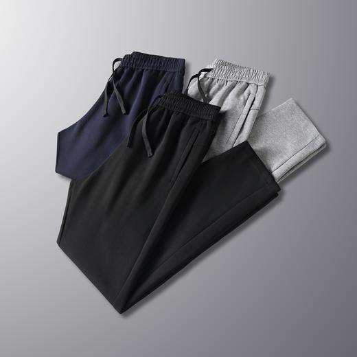 【空气棉】【DSF】大依优型大码松紧腰直口休闲运动裤卫裤休闲裤加肥加大运动长裤胖子裤子 商品图2