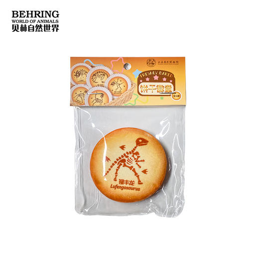 上海自然博物馆限定恐龙盛世系列饼干造型徽章 商品图2
