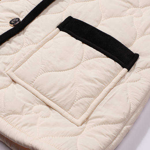 都市丽人睡衣夹棉系列长袖家居服梭织夹棉加厚女士中夹棉套装LHT1N9 商品图7