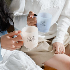 夏日系列奶玉玻璃杯