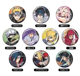 火影忍者 原画吧唧  徽章 全10种 10包/盒 谷子