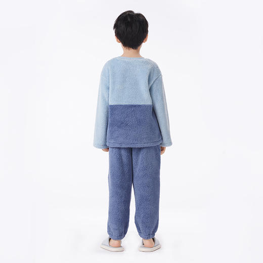 都市丽人眯雅佳睡衣超值精选长袖长毛绒厚童装法兰绒长袖长裤JHT2A9 商品图7