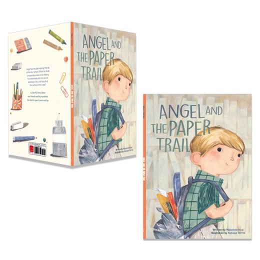 Angel and the Paper Trail  原版英文儿童绘本 商品图0