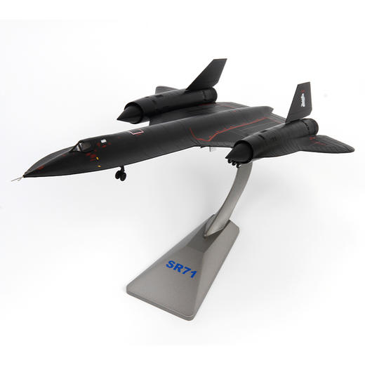 特尔博1:72黑鸟SR-71A仿真战斗机飞机模型合金军事模型航模SR71A定制 商品图10