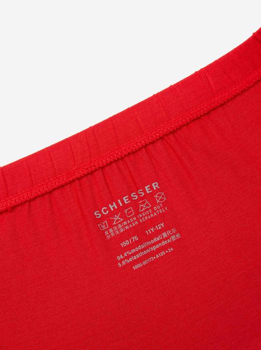 【鸿运莫代尔小蛇蛇】SCHIESSER德国舒雅男童鸿运平角裤3B/23308T 商品图3