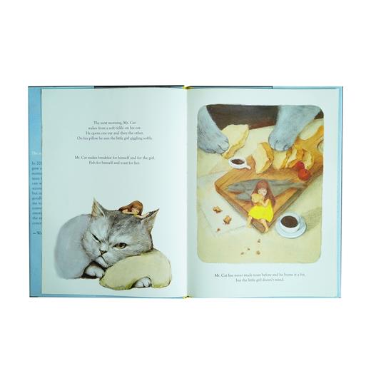 Mr. Cat and the little Girl 适合5岁+友谊情商逆商英文绘本 商品图4