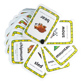 定制精美周边 little fox 系列动物配对认知卡