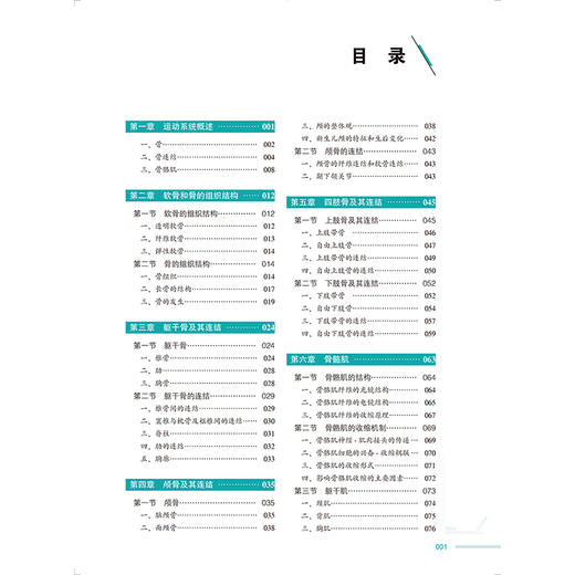 运动系统 教育部基础医学101计划核心教材 编张卫光 黄文华 软骨和骨的组织结构 四肢骨及其连结 北京大学医学出版社9787565931628 商品图4