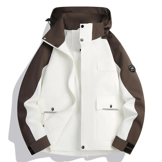 【精选】01E STATION男女同款户外潮流风衣2568 面料舒适 时尚百搭 商品图7