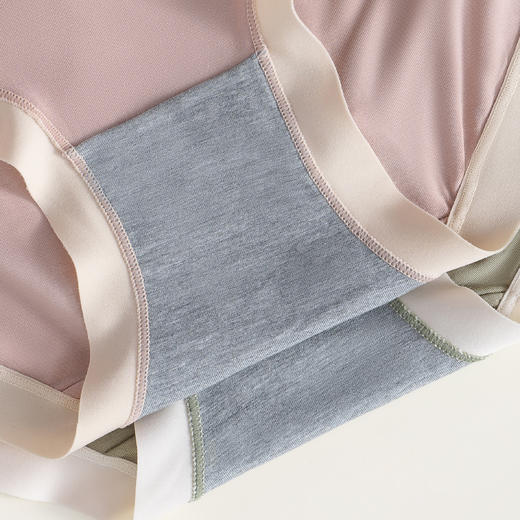 连绵· 舒弹莫代尔白边女士内裤 31791（3条装） 商品图6