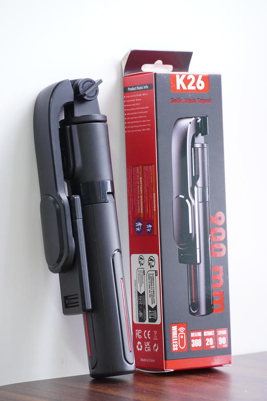 💥拍下就送美颜补光灯！！【AURARO多功能蓝牙自拍杆】 ❗可伸缩、可落地，蓝牙遥控超超超方便， 合拍美照不求人，直播视频也稳定🏆出游必备好物no.1  商品图4