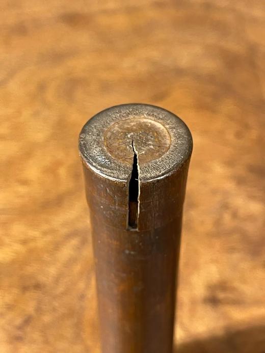 竹雕撇足圆筒式线香筒 ，顺丰包邮 商品图7